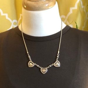 Brighton Body Mind Spirit 3 Swivel Hearts Pendants